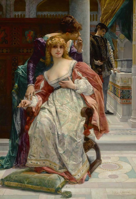 Digital Print - La Belle Portia by Alexandre Cabanel