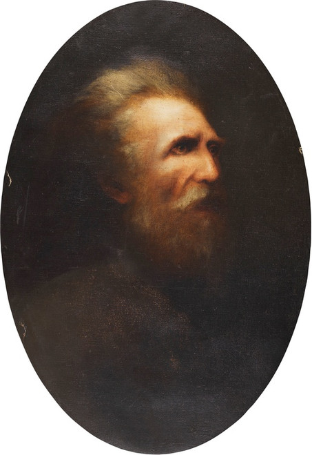 Digital Print - Selbstbildnis by Karl Wilhelm Diefenbach