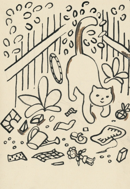 Digital Print - I Had a Dog and a Cat Pl 35 by Josef apek