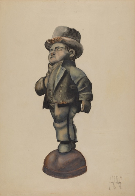 Digital Print - English Sailor by Charles R. Shane Digital Print - English Sailor by Charles R. Shane