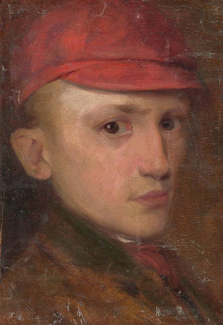 Digital Print - Study of a Boy by udovt Pitthordt