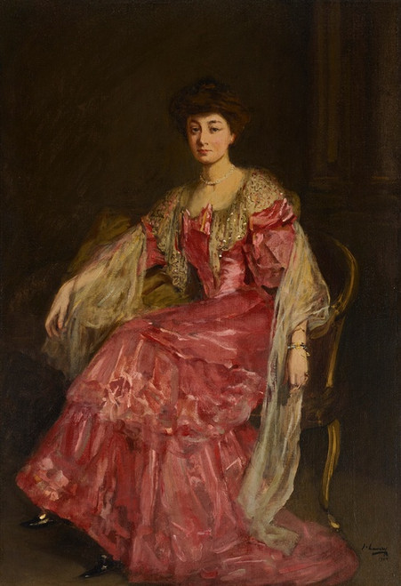 Digital Print - Portrait of Mabel Choate (1870-1958) by Sir John Lavery