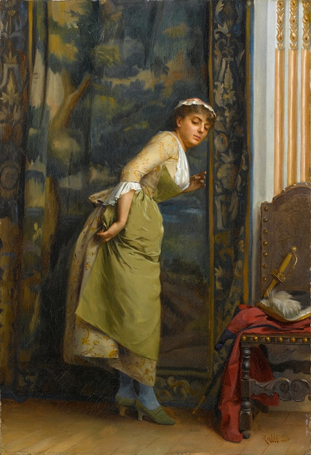 Digital Print - Eavesdropping by Theodoros Ralli