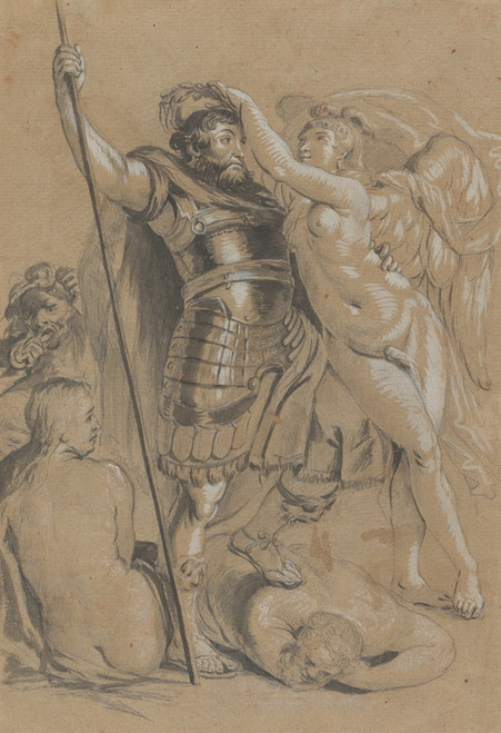 Digital Print - Crowning ofMars by Peter Paul Rubens