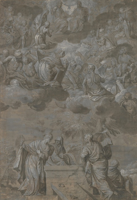 Digital Print - Allegory of the Redemption of the World by Paolo Veronese