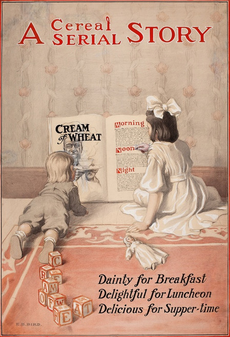 Digital Print - A Cereal Serial Story by Elisha Brown Bird