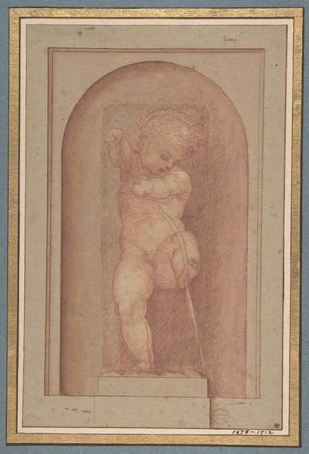 Digital Print - Putto Bending a Bow by Giorgione Digital Print - Putto Bending a Bow by Giorgione