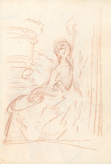 Digital Print - Sketch by Benjamin West
