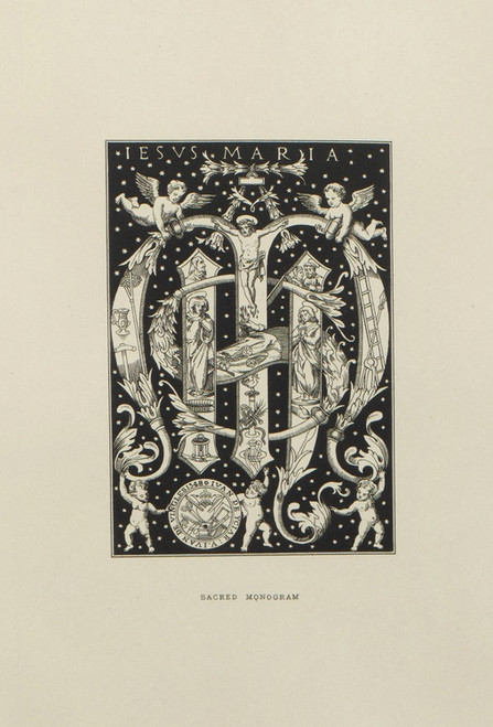 Digital Print - Alphabets: numerals, and devices of the middle ages Pl.44 by Henry Shaw