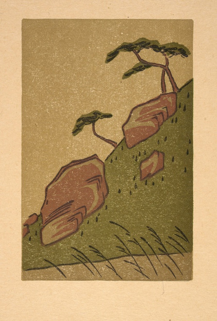 Digital Print - Ipswich Prints; Color Scheme From Hiroshige, No. 1 by Arthur Wesley Dow