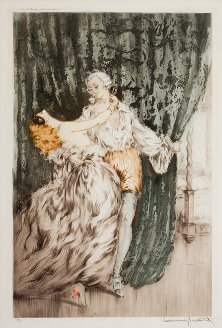 Digital Print - Masquerade by Louis Icart