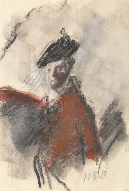 Digital Print - Study after Joshua Reynolds's Portrait of Cornet Nehemiah Winter, 11th Dragoons by Hercules Brabazon Brabazon