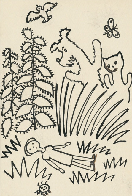 Digital Print - I Had a Dog and a Cat Pl 14 by Josef apek
