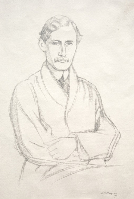 Digital Print - J. E. Spingarn by William Rothenstein