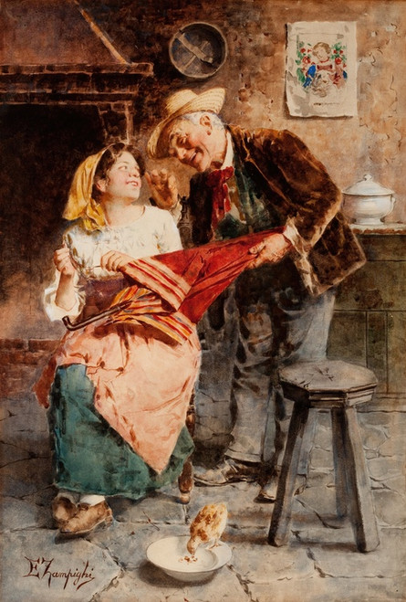 Digital Print - Follies of Old Age by Eugenio Zampighi