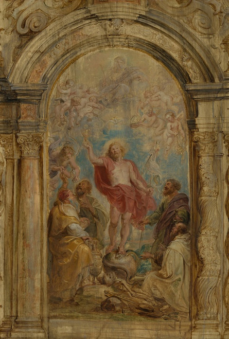 Digital Print - The Glorification of the Eucharist by Peter Paul Rubens