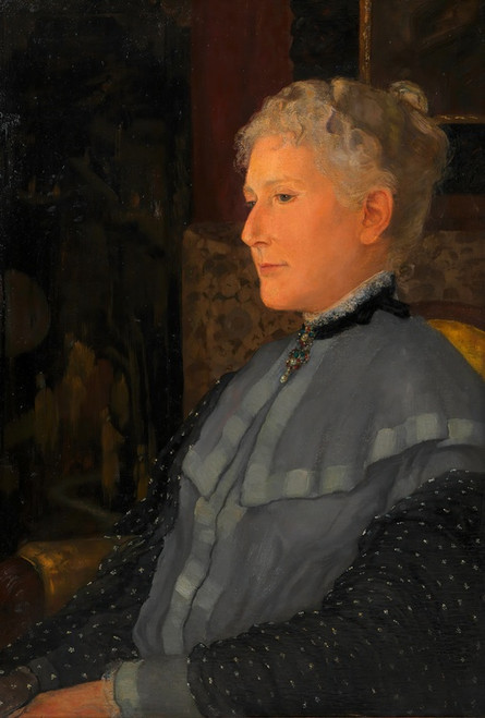 Digital Print - Franziska (Fanny) Wertheimstein by Emil Orlik