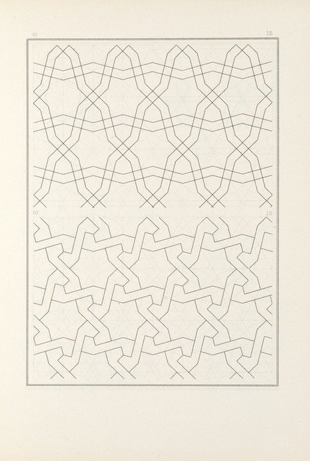 Digital Print - Les elements de l'art arabe pl 015 by Jules Bourgoin