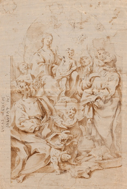 Digital Print - Religious Scene by Girolamo Bonini