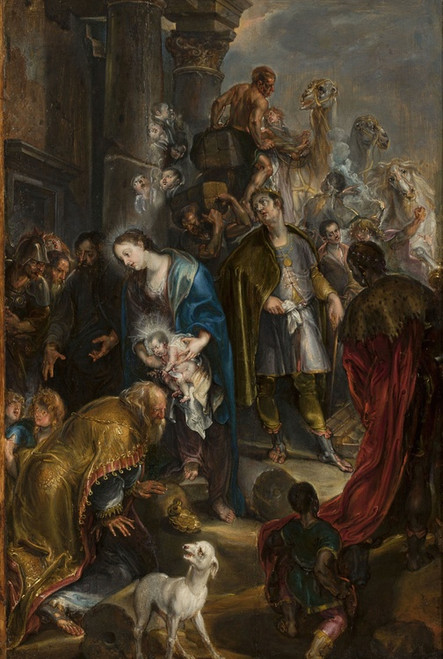 Digital Print - Adoration of the Magi by Simon de Vos