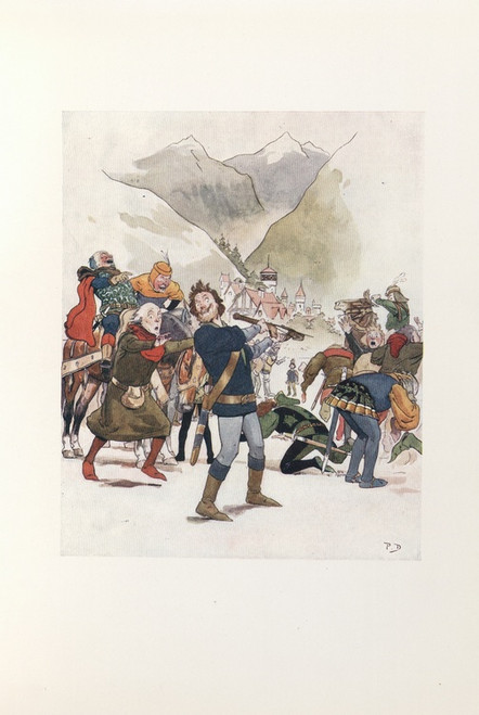 Digital Print - William Tell told again pl 12 by Philip Dadd