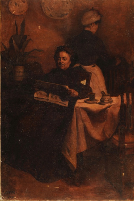 Digital Print - La Petite Rentiere by Eduardo Svori