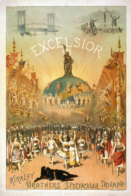 Digital Print - Excelsior Kiralfy Brothers' spectacular triumph. by Forbes Co.