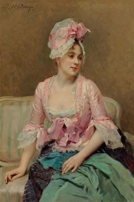 Digital Print - Portrait of Aline Mason by Raimundo de Madrazo y Garreta