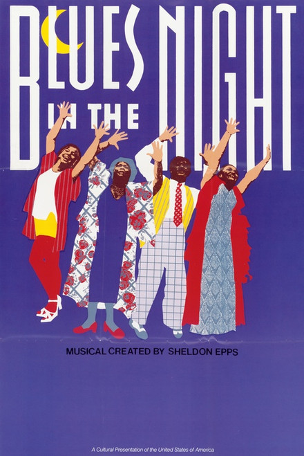 Digital Print - Blues in the Night. Musical Created by Sheldon Epps by U.S. Information Agency