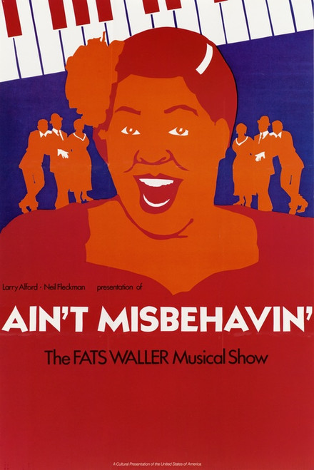 Digital Print - Ain't Misbehayin'. The Fats Waller Musical Show by U.S. Information Agency
