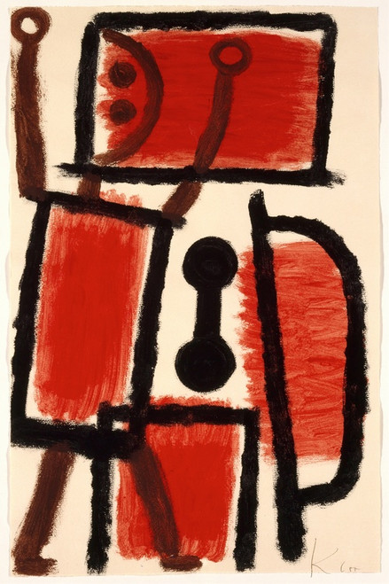 Digital Print - locksmith by Paul Klee
