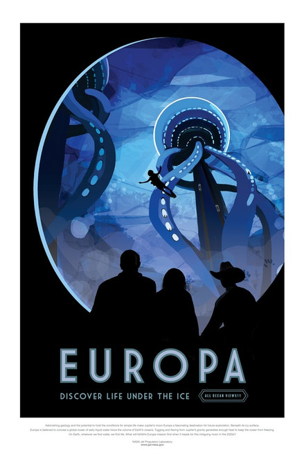 Digital Print - Europa by NASA