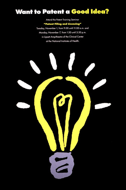 Digital Print - Want to patent a good idea by National Institutes of Health