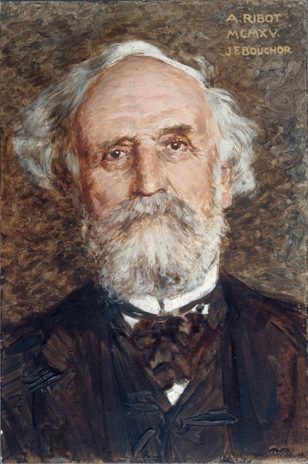 Digital Print - Portrait d'Albert Ribot (1842-1923), homme politique. by Joseph Flix Bouchor
