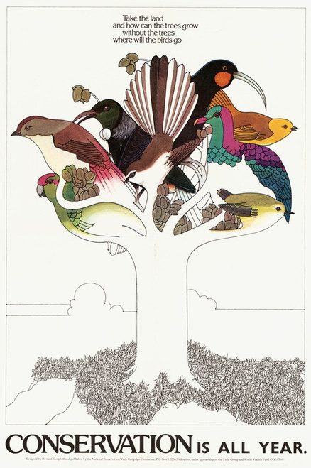 Digital Print - Conservation is All Year by U.S. Information Agency