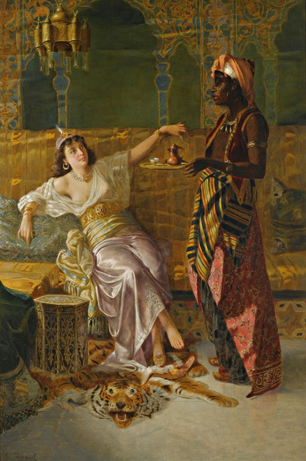 Digital Print - In The Harem by Vincent Stiepevich