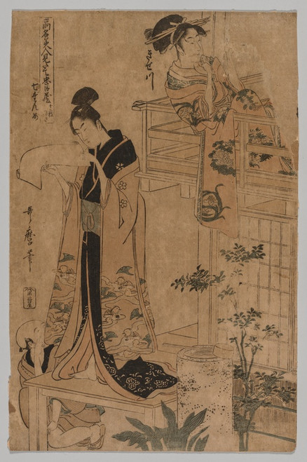 Digital Print - No Title by Kitagawa Utamaro