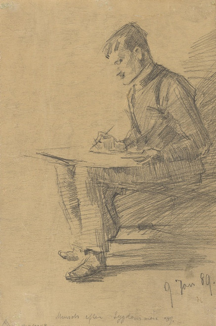 Digital Print - Munch etter sykdommen by Karl Drnberger