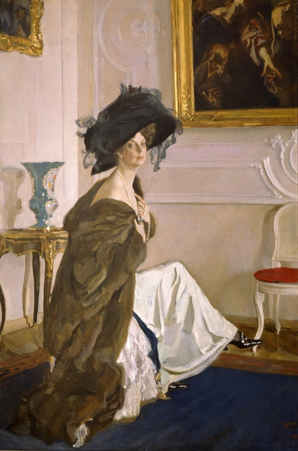 Digital Print - Portrait of Princess Olga Orlova by Valentin Alexandrovich Serov