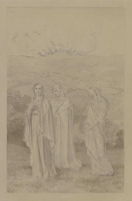 Digital Print - Three Marys on Easter Morning by Wilhelm Steinhausen