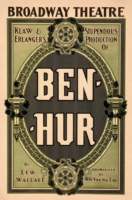 Digital Print - Ben-Hur by Lew Wallace by Strobridge and Co