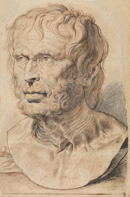Digital Print - Bust of Pseudo-Seneca by Peter Paul Rubens