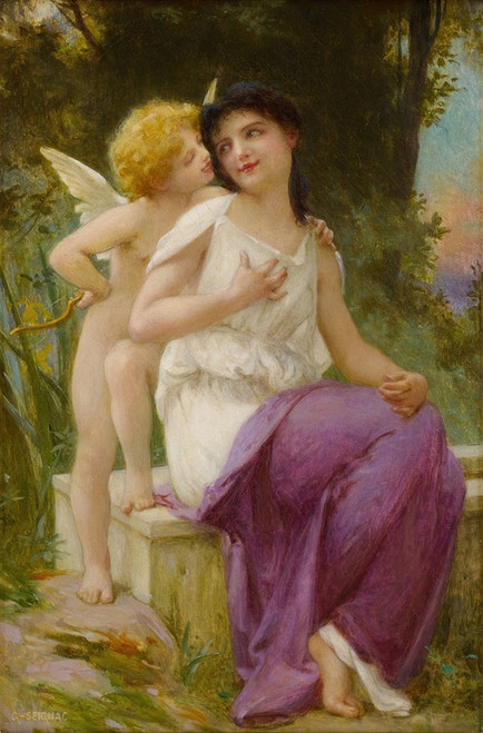 Digital Print - Vnus et l'Amour by Guillaume Seignac