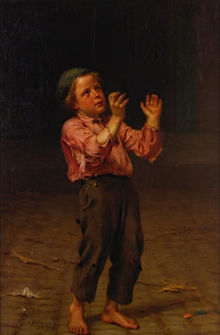 Digital Print - A Sure Catch by John George Brown