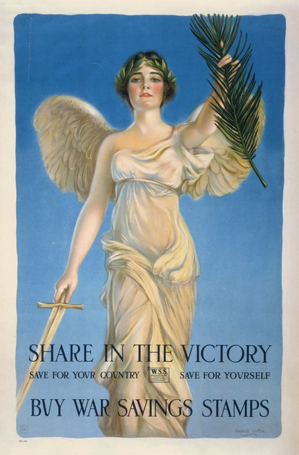 Digital Print - Share in the victory-Save for your country-Save for yourself by Haskell Coffin