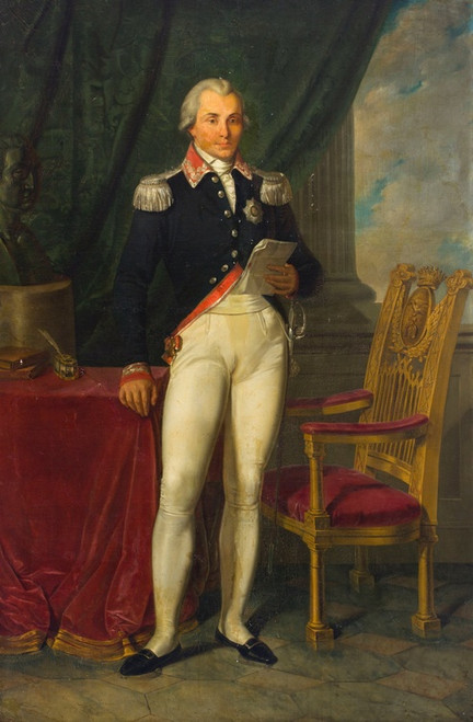 Digital Print - Portrait of Jan Krasiski (17561790), starosta of Opinogra by Antoni Brodowski