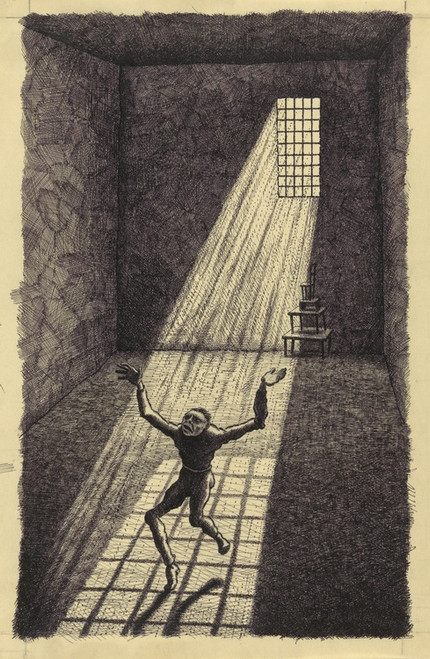 Digital Print - The madman by Karl Wiener