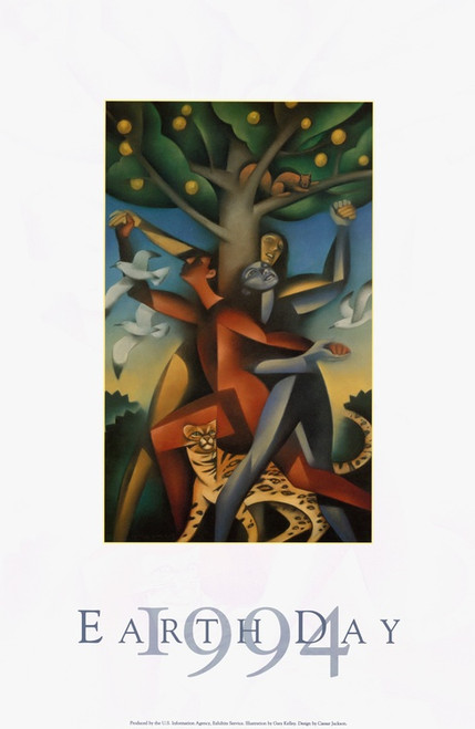 Digital Print - Earth Day 1994 by U.S. Information Agency