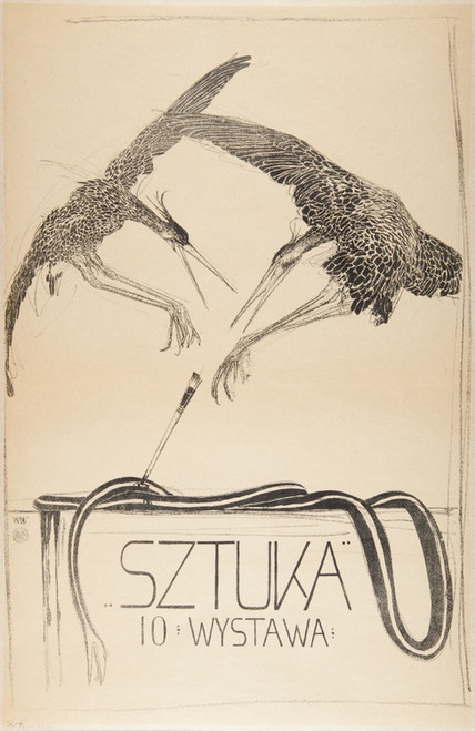 Digital Print - Sztuka 10 wystawa by Wojciech Weiss