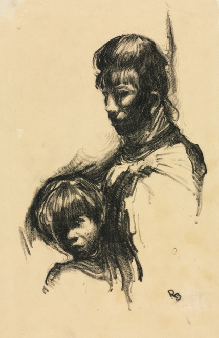 Digital Print - Mother and Child by Richard Beatty